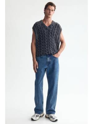Buy H&M Men Blue Relaxed Jeans