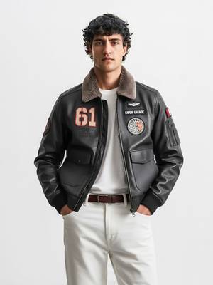 Buy The Indian Garage Co Men Regular Fit Embroidered Collar Full