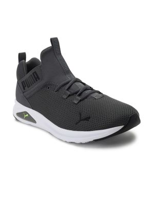 puma men grey running shoes
