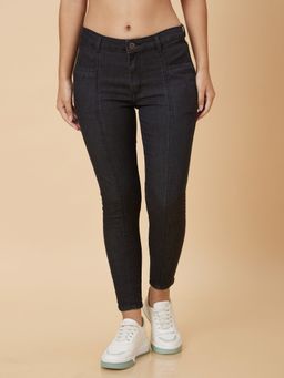 Globus - Women Black Skinny Fit Mid Rise Jeans