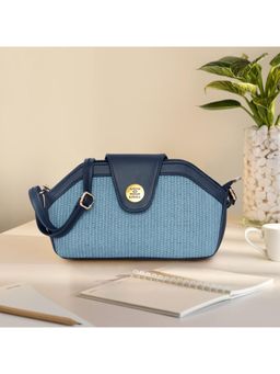 ESBEDA - Blue Color Nexa Classic Crossbody Bag (Medium)