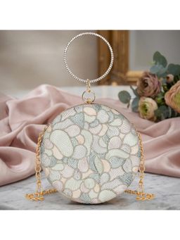 ESBEDA - Multi Color Stellar Ring Clutch with Detachable Chain (Small)