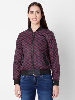 Spykar - Black Cotton Regular Fit Jackets for Women