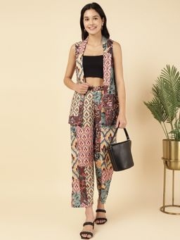 Deebaco - Women Multi-Color Printed Co-Ord Set