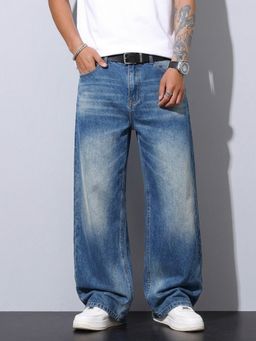 Off Duty India - Broken Blue Super Baggy Jeans