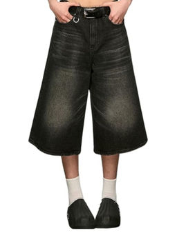 Perch - Black Denim Shorts