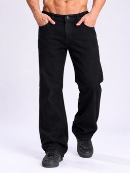 Bene Kleed - Men Black Badge Bootcut Fit Jeans