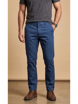 Club York - Men Navy Blue Chinos