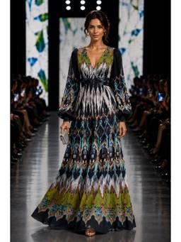 BONICA CLOTHING - Women Multi-Color Printed Dress