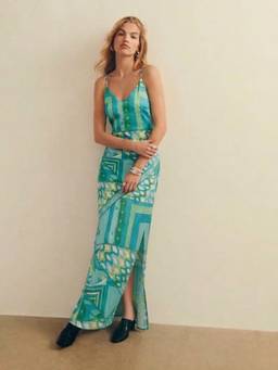 ZUMMER - Women Green Printed Dress