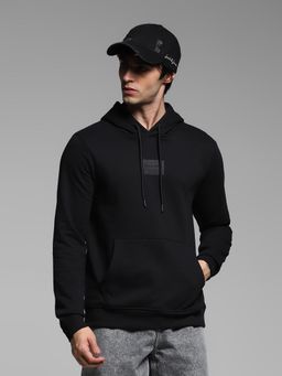 Jack & Jones - Black Slim Fit Hoodie