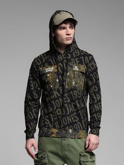 Jack & Jones - Green Regular Fit Hoodie