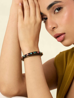 Isharya - Midnight Resin Slim Cuff