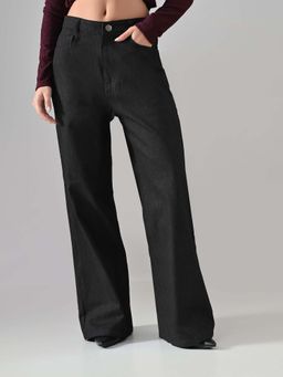KELIN - Harvey Non-Wash Denim Jeans - Black