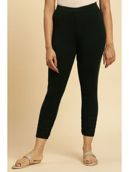 W - Green Acrylic Tights