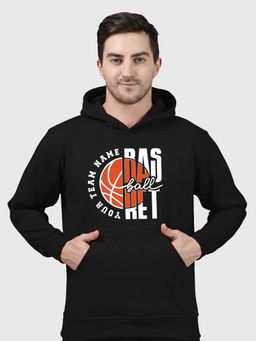 Greylongg - Black Men Hoodie for Winter