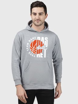 Greylongg - Grey Men Hoodie for Winter