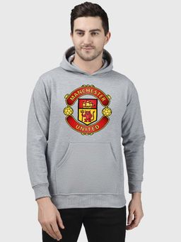 Greylongg - Grey Men Hoodie for Winter