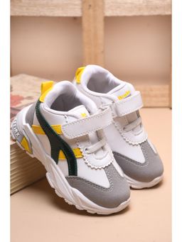 KATS - Green Kids Velcro Closure Sneakers