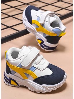 KATS - Dark Blue Kids Velcro Closure Sneakers