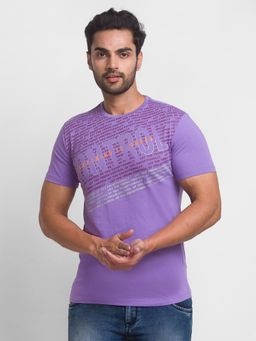 Globus - Lavender Printed T-Shirt