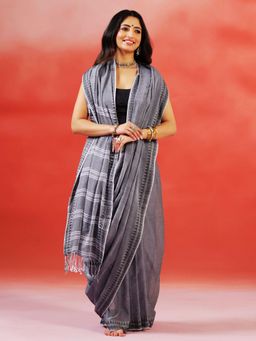Aditri - Handloom Khadi Cotton Saree Without Blouse