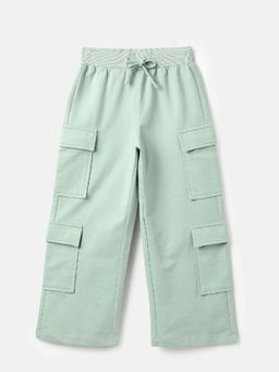 United Colors of Benetton - Green Solid Regular Fit Trouser