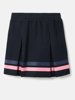 United Colors of Benetton - Blue Stripes Regular Fit Skirt