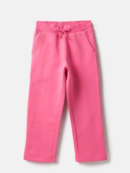United Colors of Benetton - Pink Solid Regular Fit Trouser