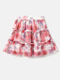 United Colors of Benetton - Multi-Color Printed Regular Fit Skirt
