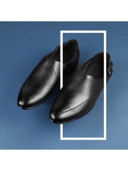 Mochi - Black Men Loafers