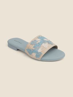 Metro - Women Blue Flats