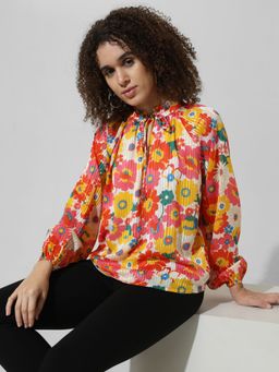 ONLY - Multi-Colour Floral Print Top