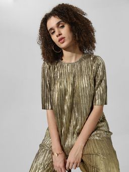 ONLY - Relaxed Fit Pleated T-Shirt