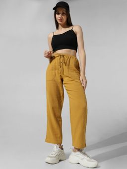 ONLY - Yellow High Rise Co-Ord Set Pant