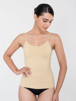 Shapercult - Beige Thin Strap Camisole