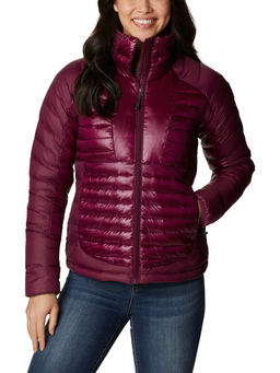 Columbia - Womens Red Colour Nylon Labyrinth Loop Jacket