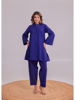 Tara-C-Tara - Ink Blue Co-Ord Set