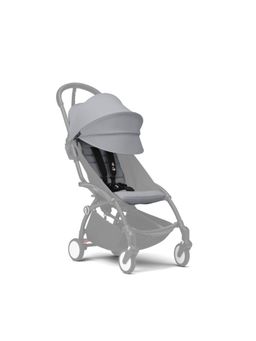 STOKKE - Grey Canopy with Seat Pad (6-12 Months)