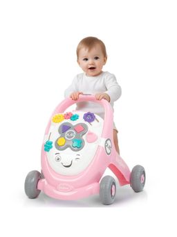 BAYBEE - Light Pink with Music Push Walker (12-18 Months)