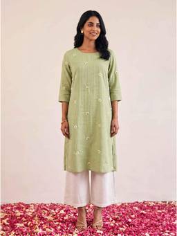 JITI - Green Gulshan Kurta with Pant