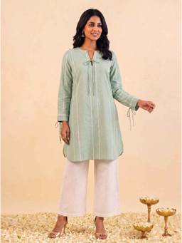 JITI - Green Tarang Tunic with Pant