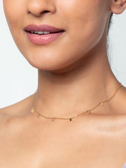 White Lies - Minimalist Stone Necklace