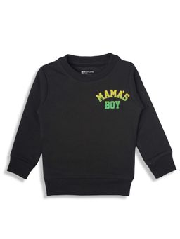 Bodycare - Black Printed Sweatshirt