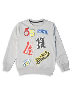 Bodycare - Grey Printed Sweatshirt