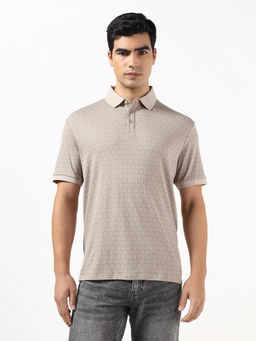Guess - G Cube Light Printed Pure Cotton Polo T-Shirt