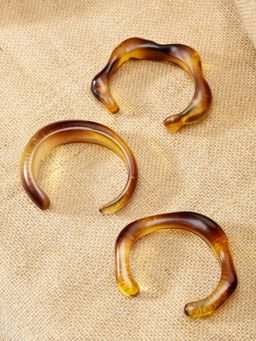 Niska - Tropical Aura Brown Bangle (Pack of 3)