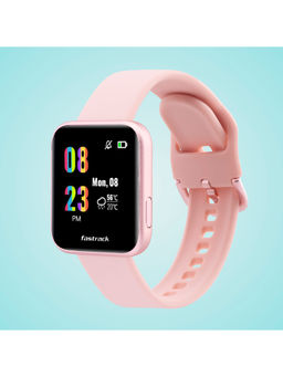 Fastrack - Reflex Smart Watch With Silicone Pink Strap