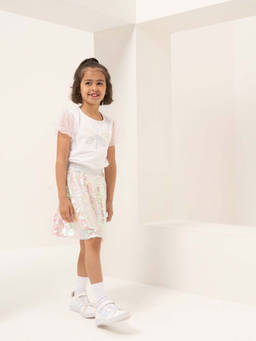 ANGEL & ROCKET - Multi-Color Sequin Skirt