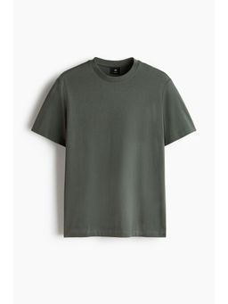 H&M - Men Green Regular Fit T-Shirt